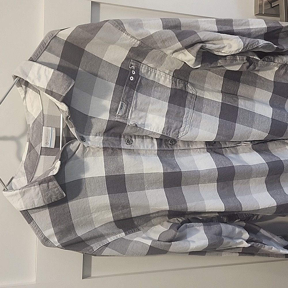 XL Columbia PFG flannel fishing shirt